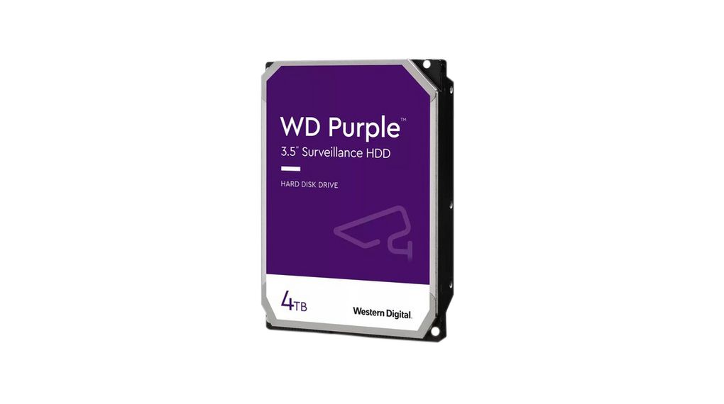 WD42PURZ | Western Digital HDD, WD Purple, 3.5, 4TB, SATA III